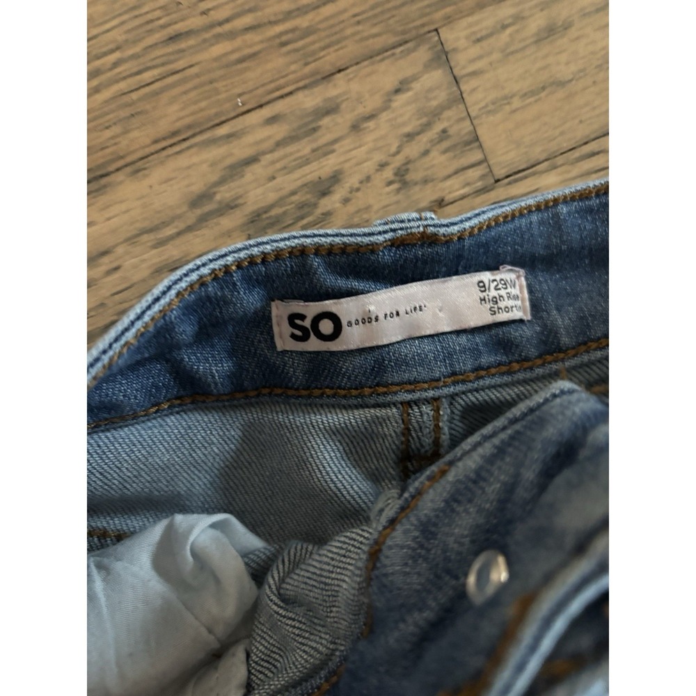 SO Goods For Life women's Jean shorts Size 9/29w - Picture 2 of 3